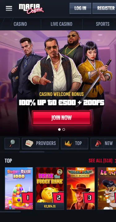 Mafia casino review